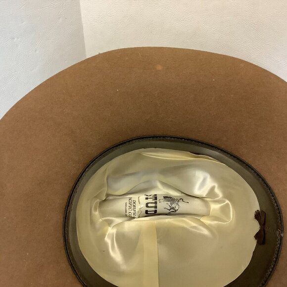 Studs DP Dorfman Pacific Company Western Cowboy Hat Brown - Picture 10 of 12